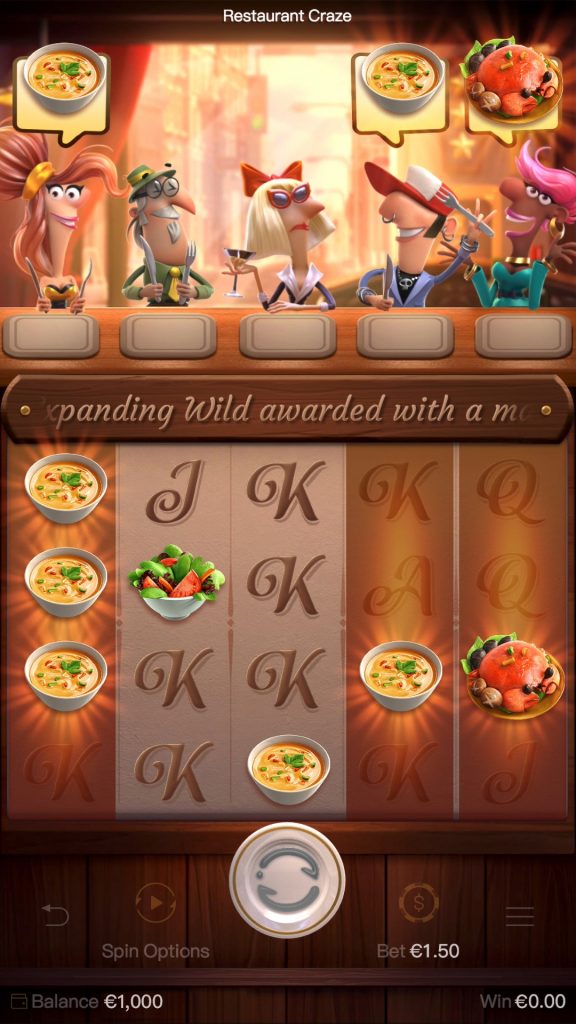 Restaurant Craze พีจี สล็อต PG SLOT-SLOT ฟรีเครดิต