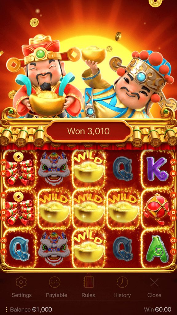 สรุปเกม PG SLOT เทพเจ้าแห่งโชคลาภ