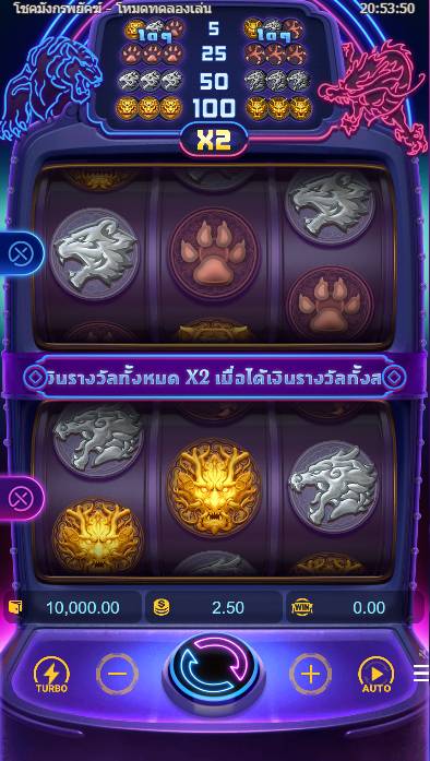 สรุปเกม PG SLOT โชคมังกรพยัคฆ์